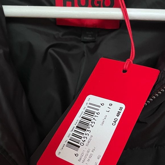 NWT HUGO
Balin Slim-Fit Hooded Puffer Jacket - Picture 7 of 7